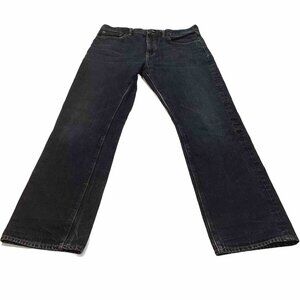 Lands' End Jeans for Men 33x31 Dark Rinse 100% Cotton Straight Fit-new w/o tags